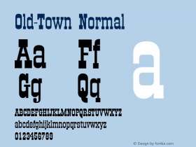 Old-Town Normal 001.000图片样张