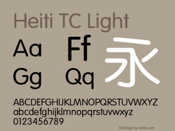 Heiti Tc Font Heiti Tc Light Font Heititc Light Font Heiti Tc Light Version 1 00 March 23 2015 Initial Release Font Ttc Font Heiti Font Fontke Com