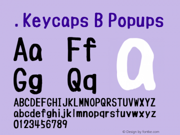 .Keycaps B Popups 10.0d12e1图片样张