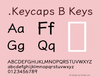 .Keycaps B Keys 10.0d12e1图片样张