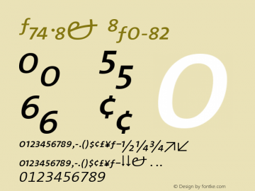 TheMix Italic 1.0图片样张