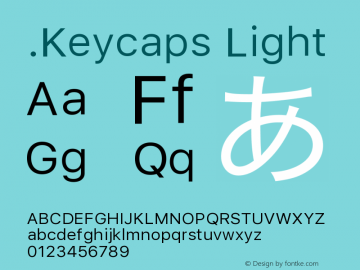 .Keycaps Light 10.0d12e1图片样张