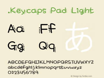 .Keycaps Pad Light 10.0d12e1图片样张