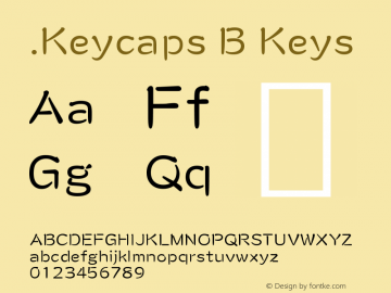 .Keycaps B Keys 10.0d12e1图片样张