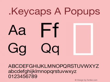 .Keycaps A Popups 10.4d0e3图片样张