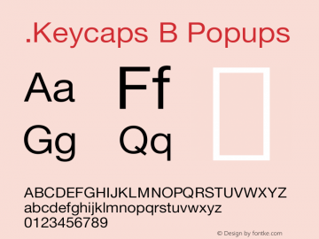 .Keycaps B Popups 10.4d0e3图片样张