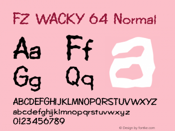 FZ WACKY 64 Normal 1.000图片样张