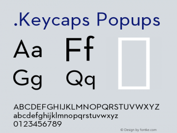 .Keycaps Popups 10.4d0e3图片样张