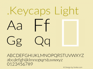 .Keycaps Light 10.0d12e1图片样张