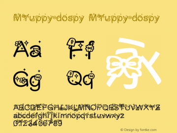MYuppy-dospy MYuppy-dospy Version 1.00图片样张
