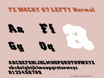 FZ WACKY 67 LEFTY Normal 1.000图片样张