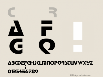 Comaro Regular Converted from C:\WINDOWS\SYSTEM\COMARO.TF1 by ALLTYPE Font Sample