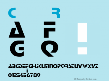 Comaro Regular Converted from C:\TTFONTS\COMARO.TF1 by ALLTYPE Font Sample