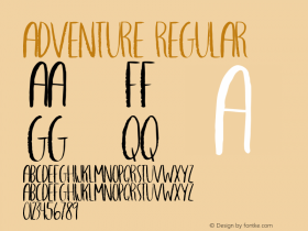 Adventure Regular Version 1.00 2014图片样张