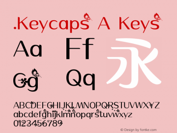 .Keycaps A Keys 10.0d12e1图片样张