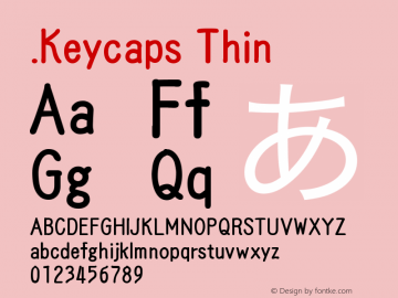 .Keycaps Thin 10.0d12e1图片样张