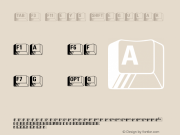 PC Keys Regular Rev. 002.002图片样张