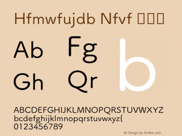 Helvetica Neue 细斜体 10.0d35e1 Font Sample