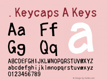 .Keycaps A Keys 10.0d12e1图片样张