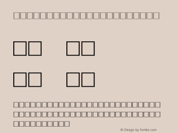 Kufi09 Outline Unknown Unknown图片样张