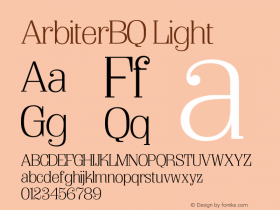 ArbiterBQ Light Version 001.001图片样张