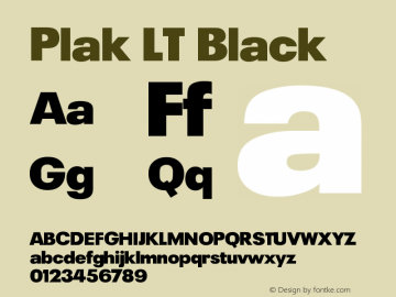 Plak LT Black Version 006.000图片样张