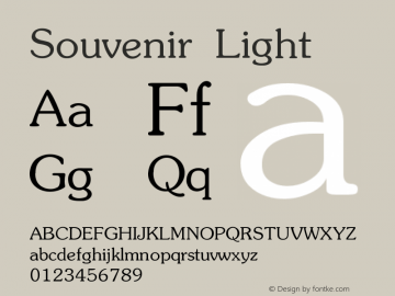 Souvenir Light Version 001.000图片样张