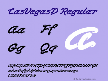 LasVegasD Regular Version 001.005图片样张