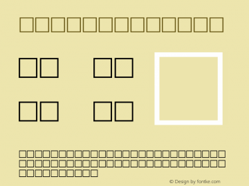 MahroniX Bold Beni Systems 20-Juni-94 Font Sample