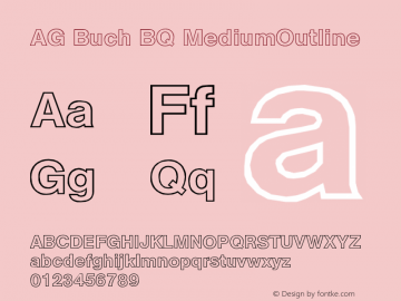 AG Buch BQ MediumOutline Version 001.000图片样张