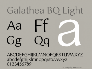 Galathea BQ Light Version 001.000图片样张