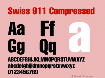 Swiss 911 Font Family|Swiss 911-Uncategorized Typeface-Fontke.com