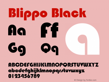 Blippo Black Version 003.001图片样张