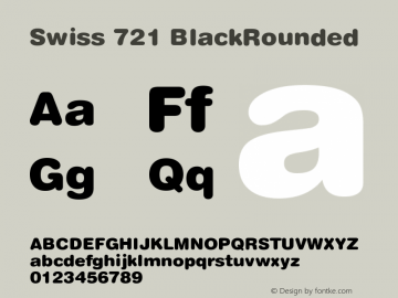 Swiss 721 BlackRounded Version 003.001图片样张