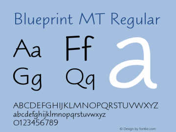 Blueprint MT Regular Version 001.003图片样张