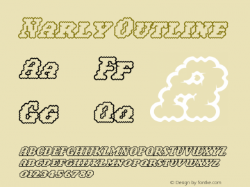 Narly Outline Version 001.000图片样张