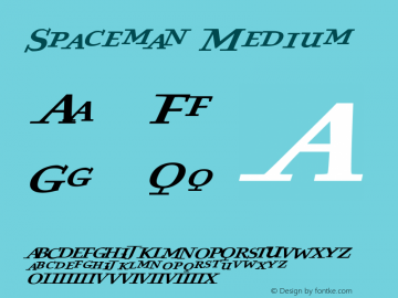 Spaceman Medium Version 001.000图片样张