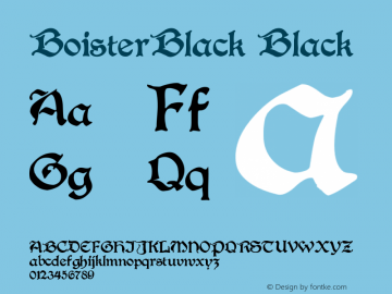 BoisterBlack Black Version 001.003图片样张