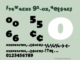 TheSerif 9BlackExpert Version 1.0图片样张