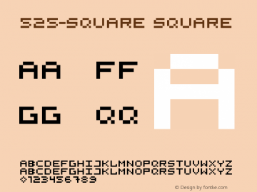 525-square square Version 001.000图片样张