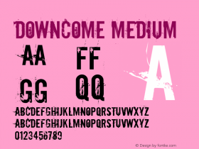 Downcome Medium Version 001.000 图片样张