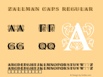 Zallman Caps Regular Version 001.023图片样张