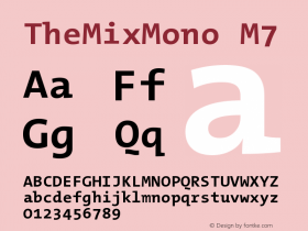 TheMixMono M7 Version 2.000图片样张