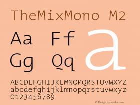 TheMixMono M2 Version 2.000图片样张