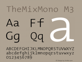 TheMixMono M3 Version 2.000图片样张