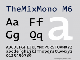 TheMixMono M6 Version 2.000图片样张