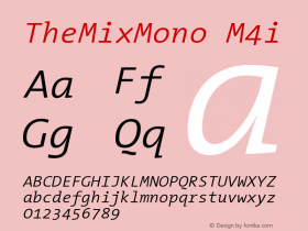 TheMixMono M4i Version 2.000图片样张