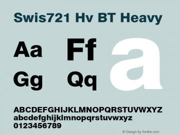 Swis721 Hv BT Heavy mfgpctt-v4.4 Dec 22 1998图片样张