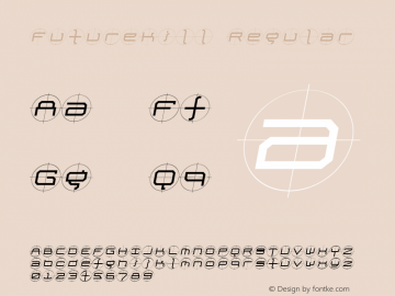 FutureKill Regular 001.000 Font Sample