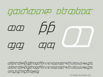 Jakone Italic 001.000图片样张